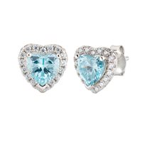 Orecchini Amen Donna SOLITARIO in Argento Zircone ORTICBAZ - ORTICBAZ